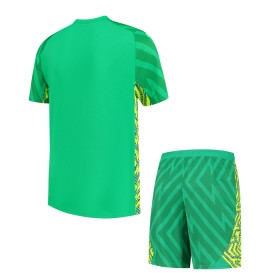 Camisolas Manchester City Guarda Redes Criança 1º Equipamento Principal 2023-24 Manga Curta